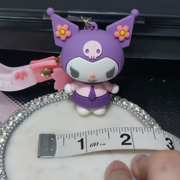 SANRIO Hello kitty Friends KUROMI Keychain Keyring Handbag Charm Accessory - Picture 3 of 8